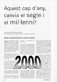 Quan vam canviar de segle