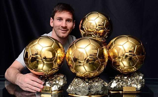 ¿Cual es el jugador con más balones de oro?