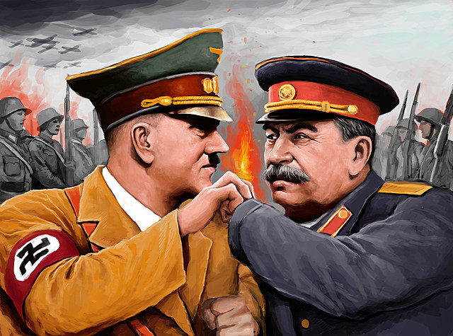 STALIN Y HITLER