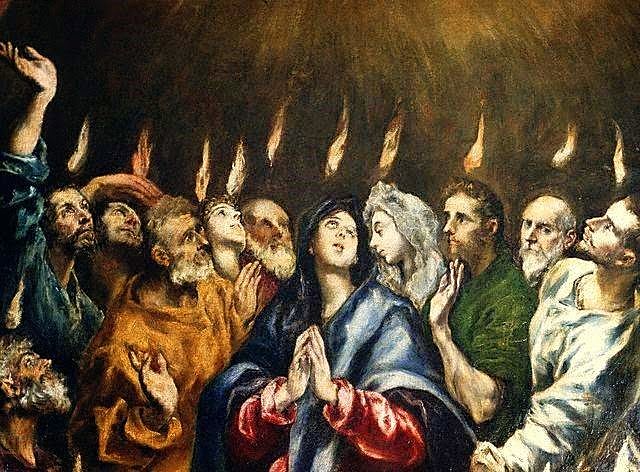 Los discípulos de Jesús reciben el Espíritu Santo