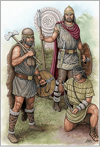 Rebelión de astures y cántabros.