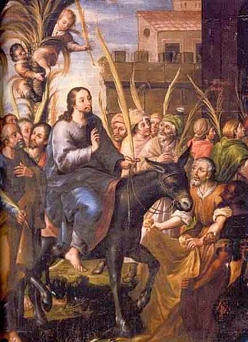 Jesús entra en Jerusalen