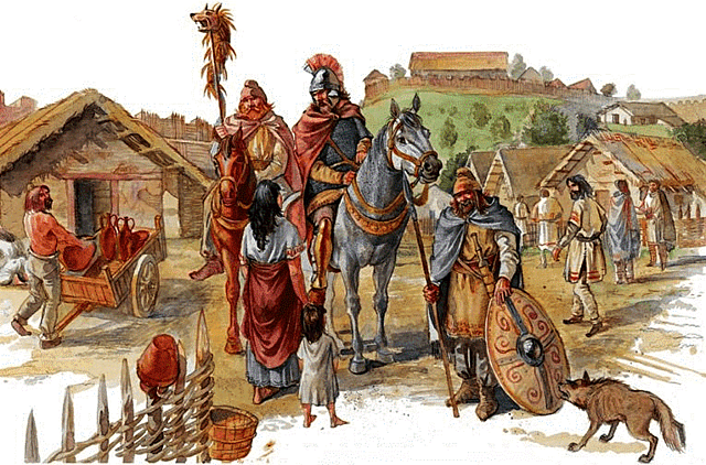 Las duras campañas en Escocia.