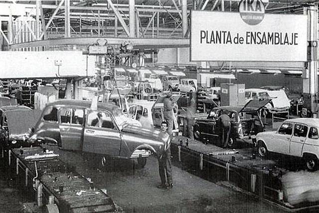 Industrias hacia 1940