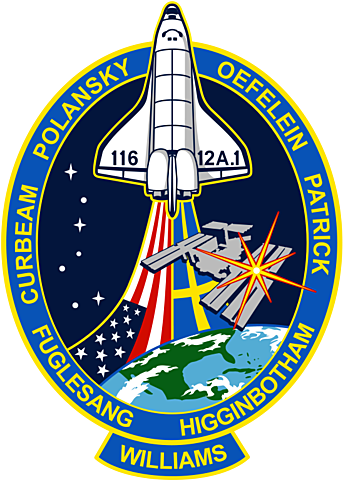 STS-116, the installation of P5 Truss segment and SPACEHAB-SM