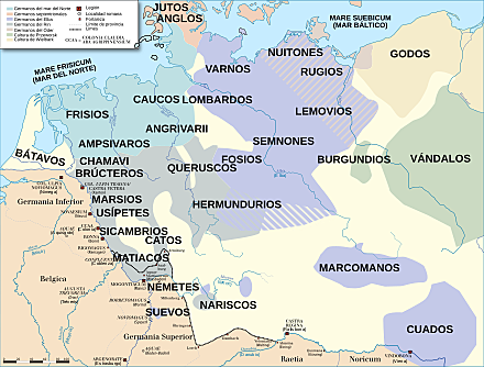 Revueltas en Germania.