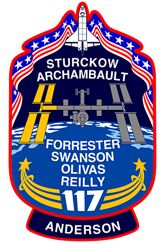 STS-117, the installation of S3/S4 Truss segments and Solar Arrays to ISS