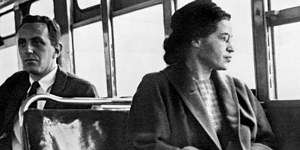 The day when Rosa Parks haven't lay her place