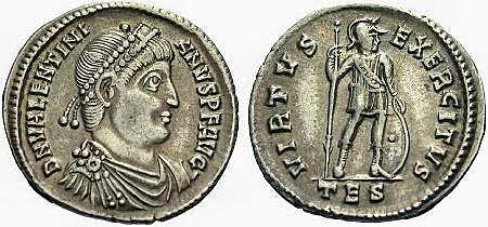 Flavio Valentiniano nacimiento