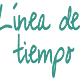 Titulo linea de tiempo verde