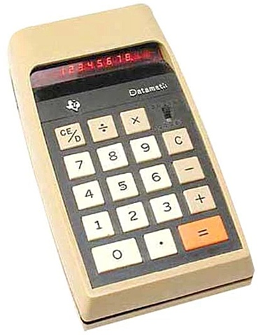 Calculadora electrónica de bolsillo