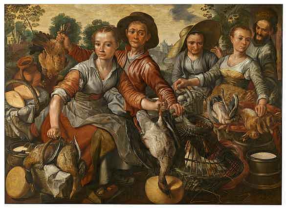 BARROCO. Escuela Flamenca de PIntura. JOACHIM BEUCKELAER