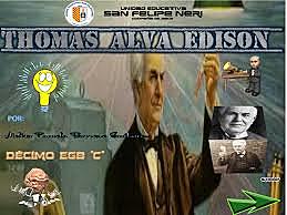 THOMAS ALVA EDISON
