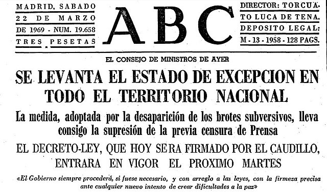 Estado de excepción (Marzo-Abril)
