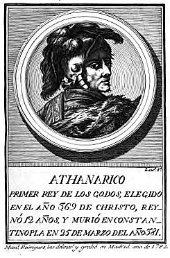 Valente le gana a Atanarico