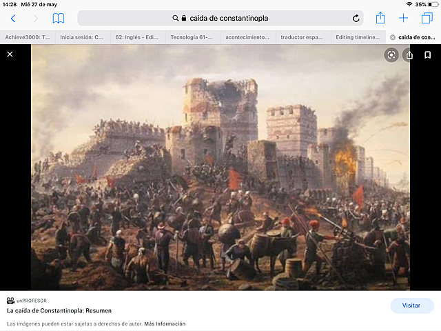 Caída de Constantinopla