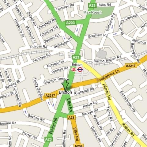 David Bowie was born David Robert Jones in Brixton, London.