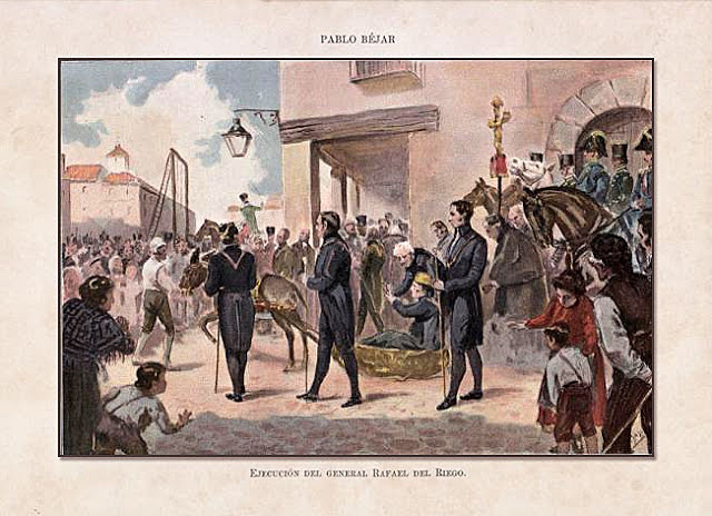 Ejecución de Rafael del Riego