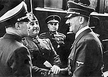 Franco es reuneix amb Hitler