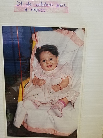 Cuatro meses de nacida
