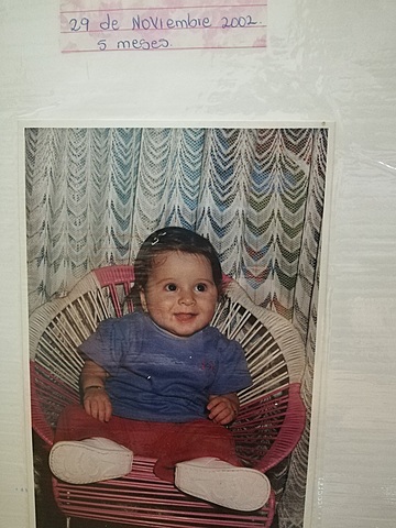 Cinco meses de nacida