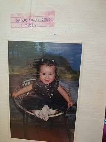 Siete meses de nacida