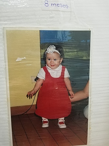 Ocho meses de nacida