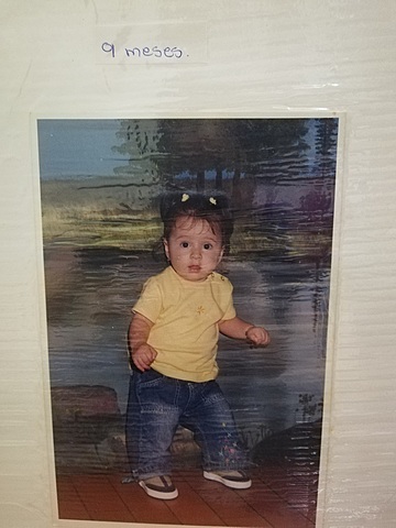Nueve meses de nacida