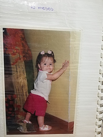 Diez meses de nacida