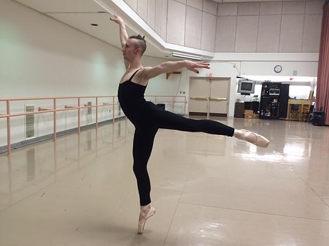 First Male Dancers En Pointe