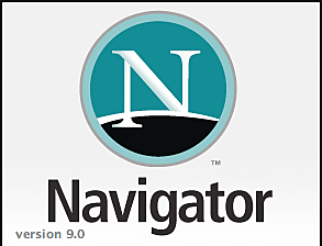 "Netscape" primer  navegador  de Internet