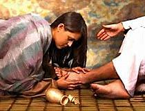 Una mujer pecadora unge a Jesús