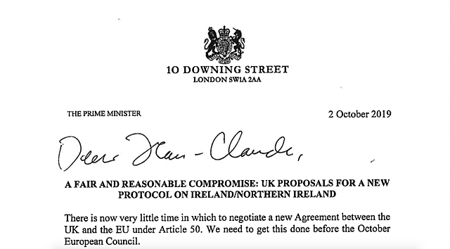 Boris Johnson Releases His "Reasonable Compromise"