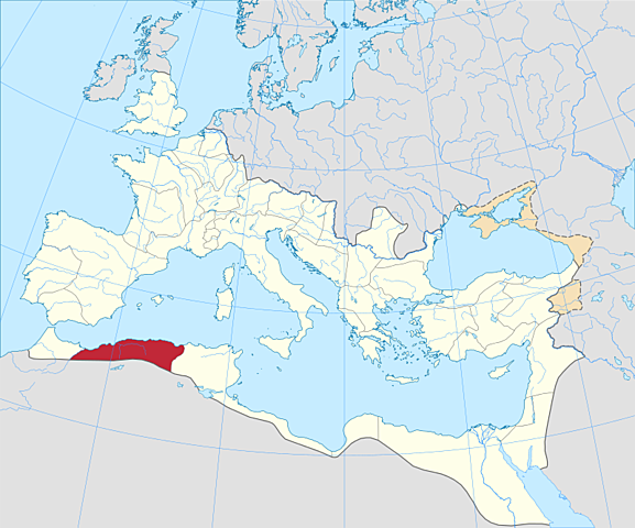 Subdivisión de la provincia de Mauretania.