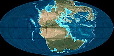 Pangea: Hace 200 millones de años