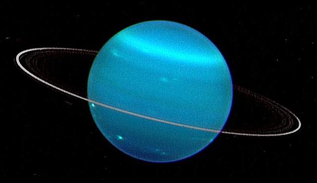 Urano como la estrella 3