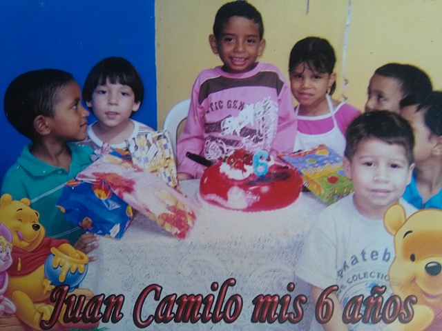 MI Cumpliendo numero 6 años