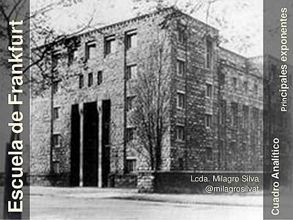 Escuela de FRANKFURT