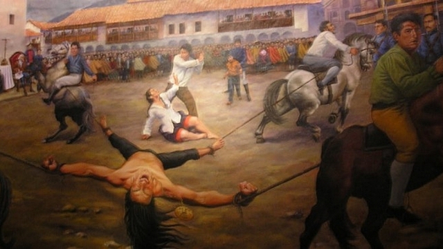 Ejecución de Túpac Amaru II