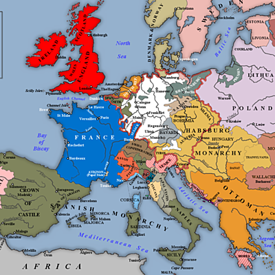 Timeline: 17th-18th Century Europe