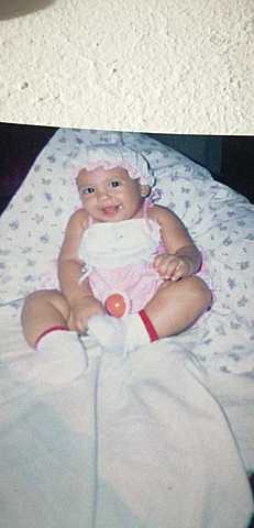Cuando estaba bebe