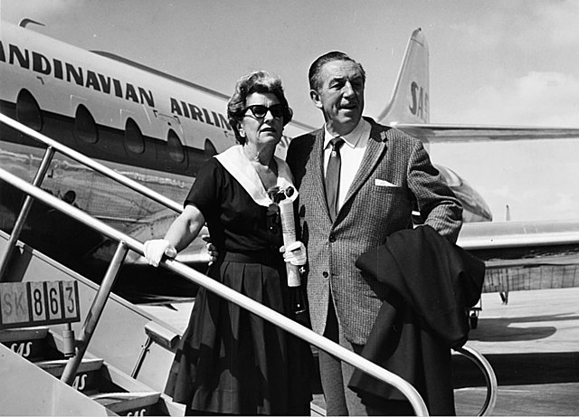 Walt Disney y Lilian Bounds