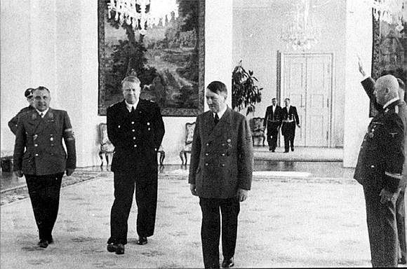Quisling besøker Hitler