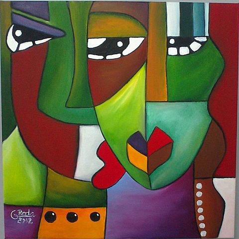 He paints his first oil painting