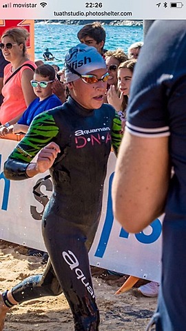 el meu primer cop que vaig fer unes aigües obertes