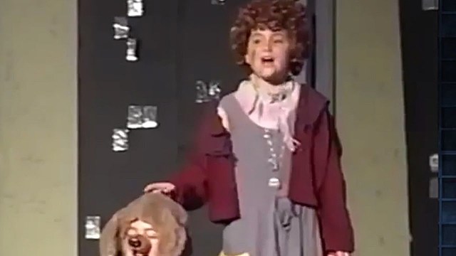 Ο πρώτος της ρόλος ως Annie