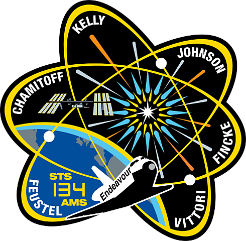 STS-134, the installation of Alpha Magnetic Spectrometer to ISS