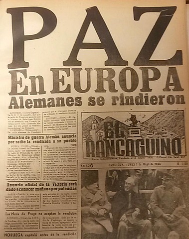 Rendición de parte del Eje: Alemania