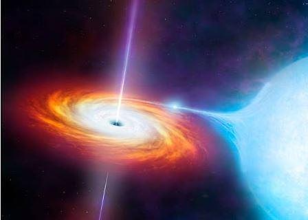 Troben el forat negre que més ràpid creix l'Univers