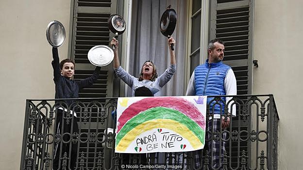 'Everything will be all right': Words of encouragement spread amid COVID-19 pandemic